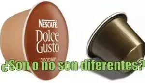 ¿Las cápsulas de Nespresso son compatibles con Dolce Gusto?