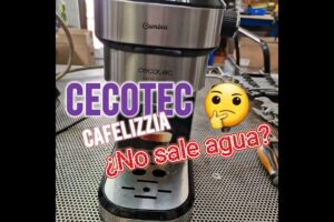 Solución rápida: Cómo resolver el problema de la Cafetera Cecotec Cumbia que no sale agua